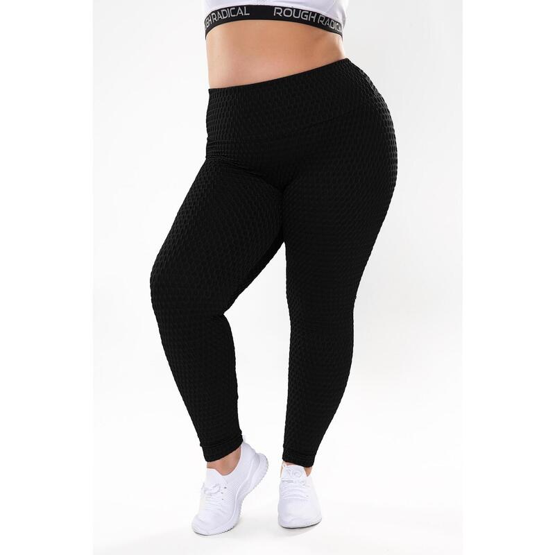 Legginsy antycellulitowe fitness damskie Rough Radical Impulse Plus size