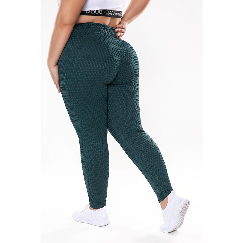 Legginsy antycellulitowe fitness damskie Rough Radical Impulse Plus size