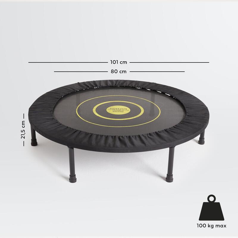 Segunda vida - Trampolín cama elástica Cardio Fitness Domyos... - EXCELENTE