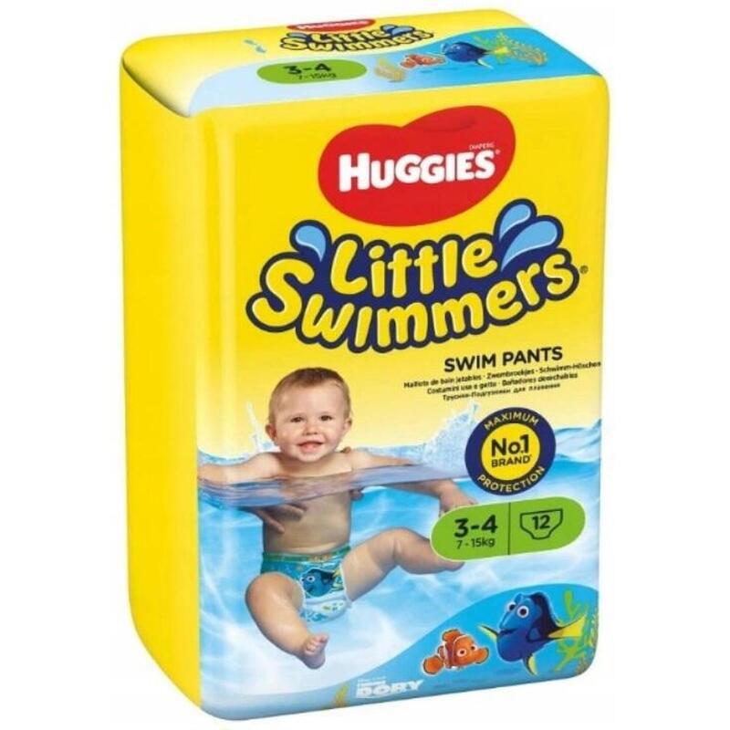 Huggies opakowanie (7-15kg) 3-4 little swimmers medium pieluszki do pływania