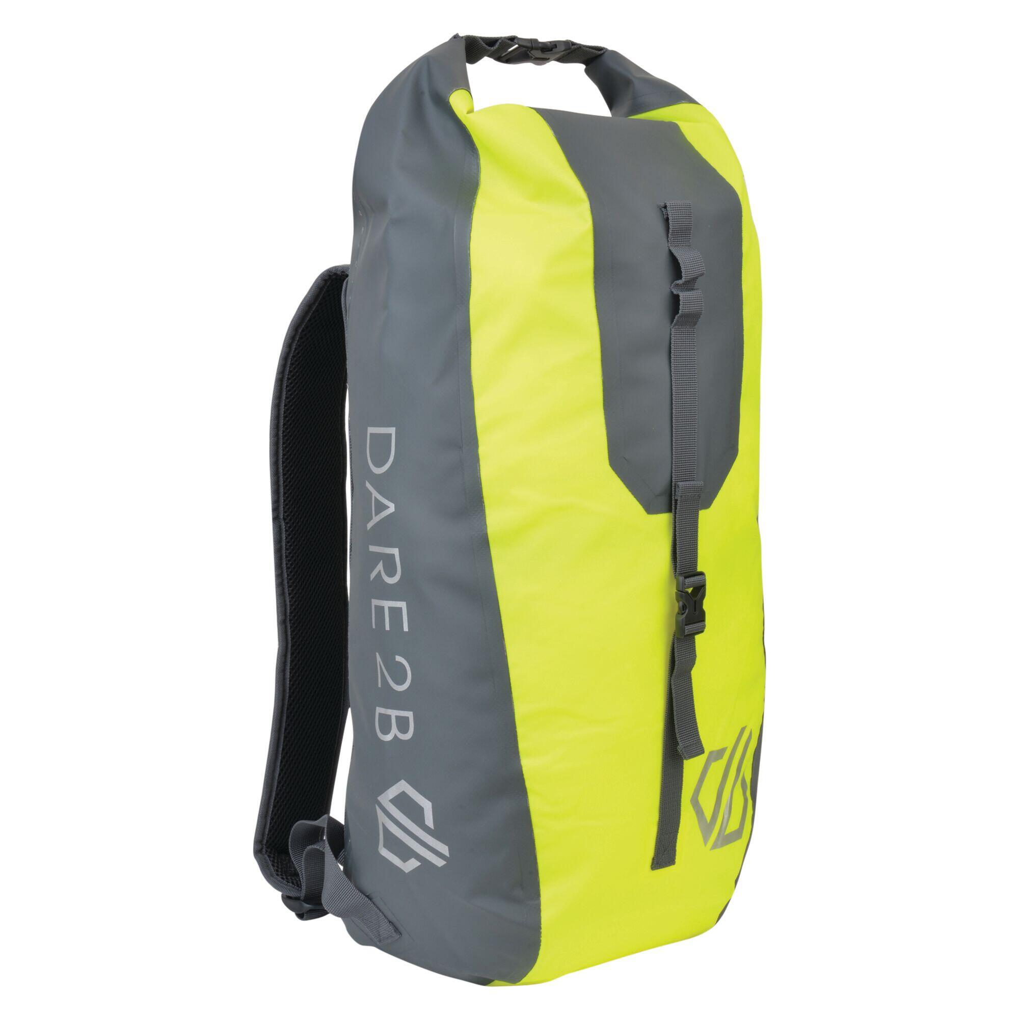 DARE 2B Ardus Adults' Hiking 30 Litre Waterproof Backpack - Neon Yellow/Grey