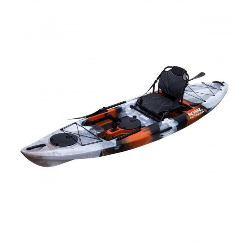 Kayak de Pesca Kol Outdoor Fury One Naranja