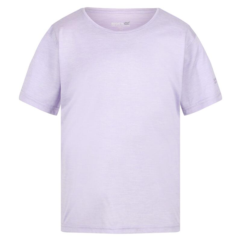 Camiseta Fingal para Niños/Niñas Lila Pastel