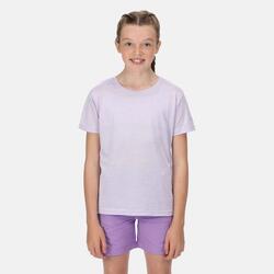 Fingal Edition T-shirt de marche à manches courtes pour enfant - Violet