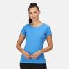 Breezed II T-shirt Fitness pour femme - Bleu