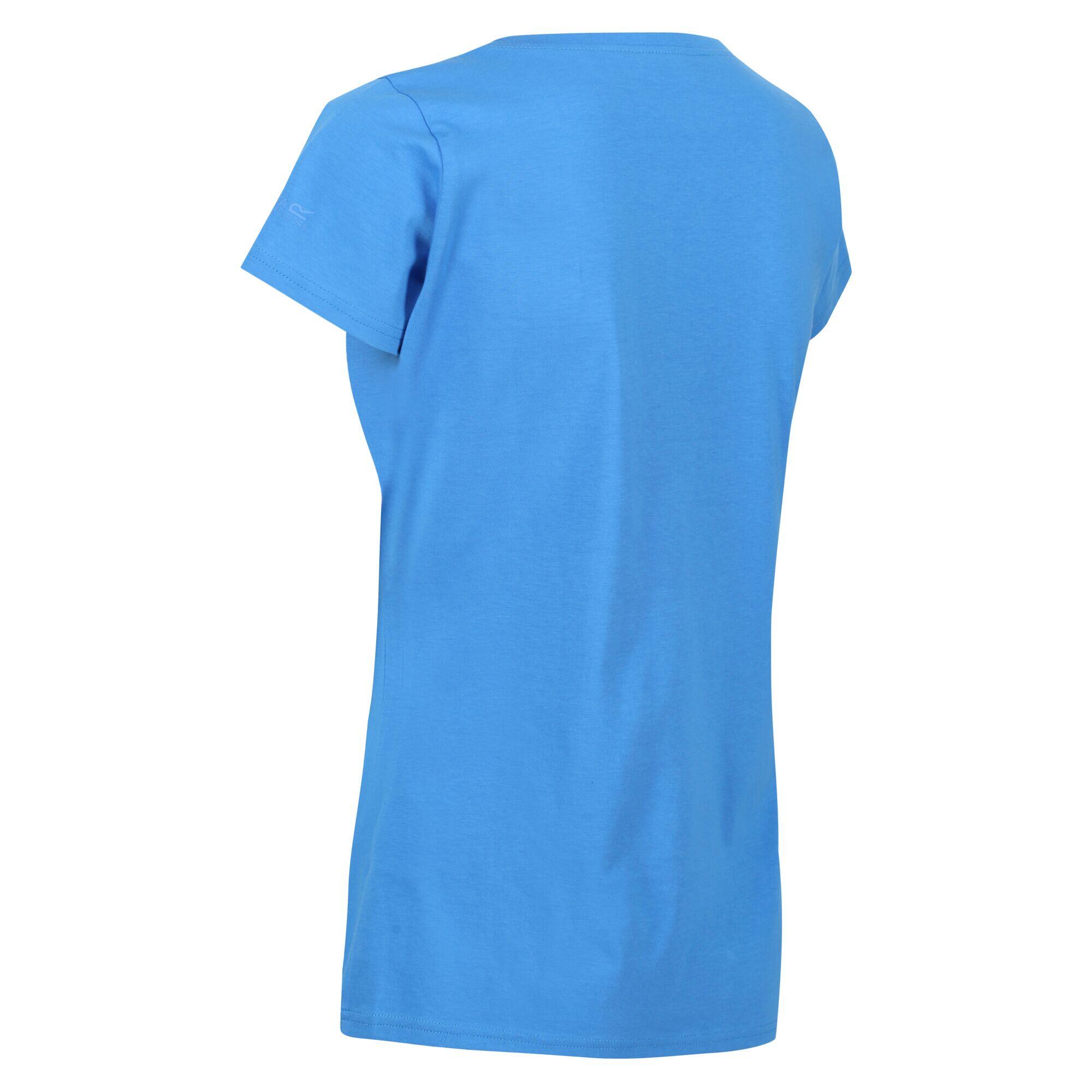 Women's BREEZED T-shirt (Light blue)