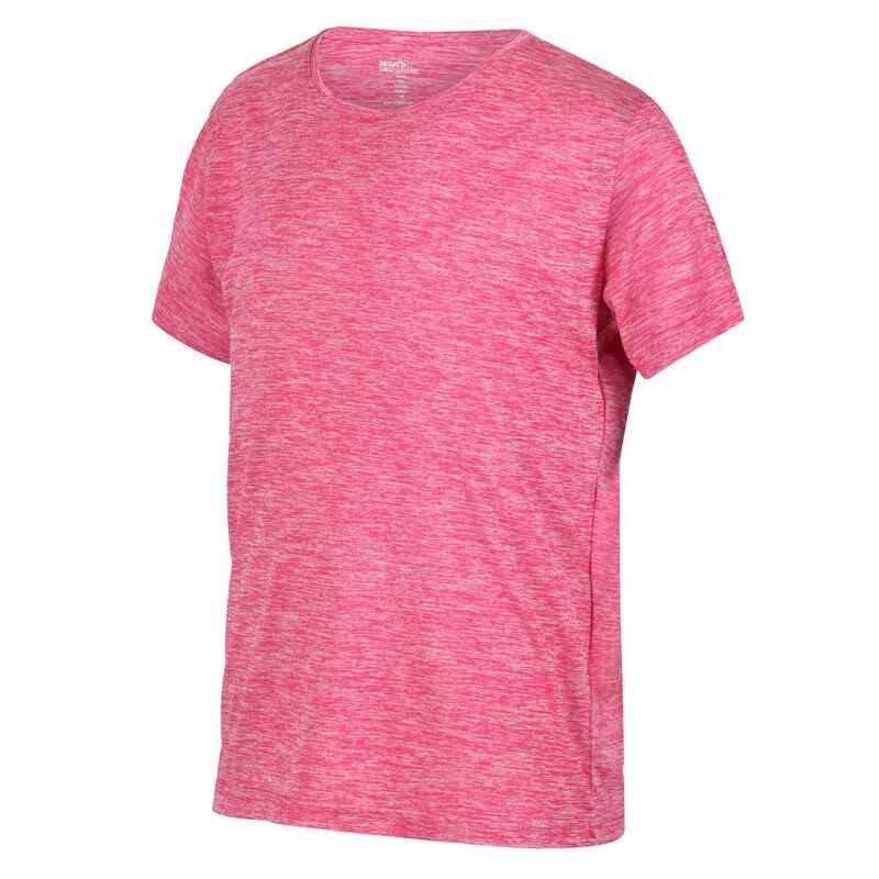 Fingal Edition Kurzärmeliges Walkingshirt für Kinder - Pink