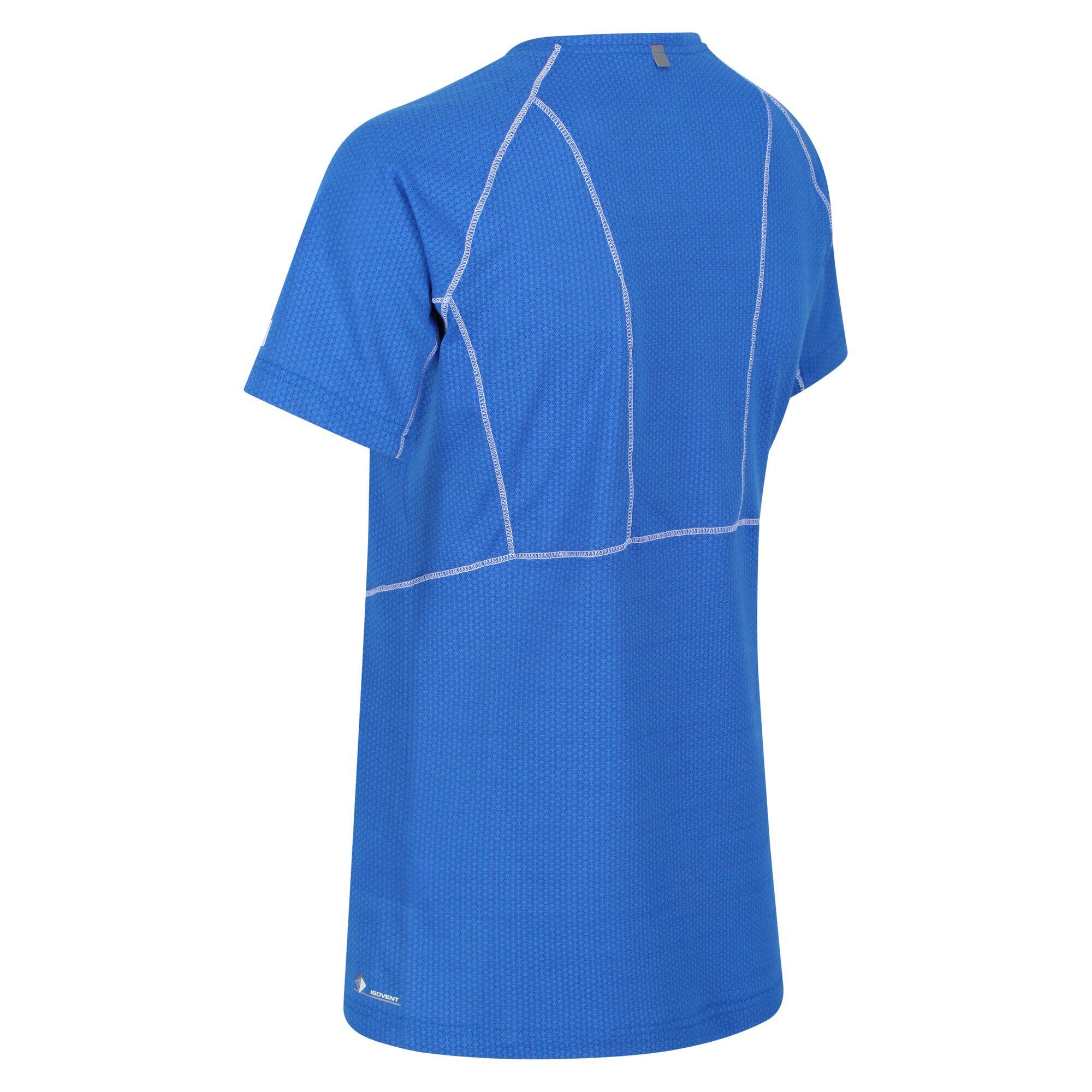 Devote II Women's Walking T-Shirt - Sonic Blue 5/5