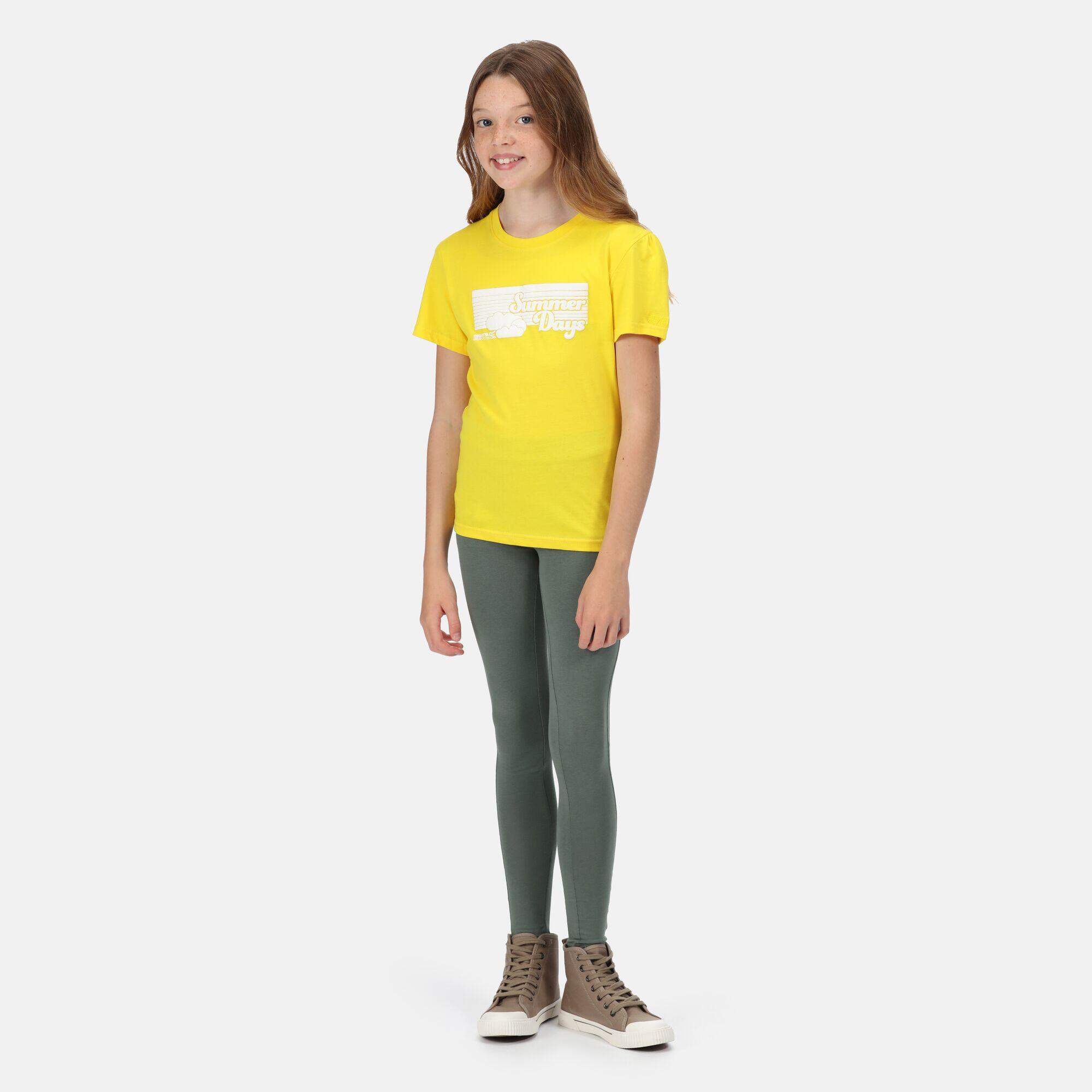 Bosley V Kids Walking Short Sleeve T-Shirt - Yellow 3/5