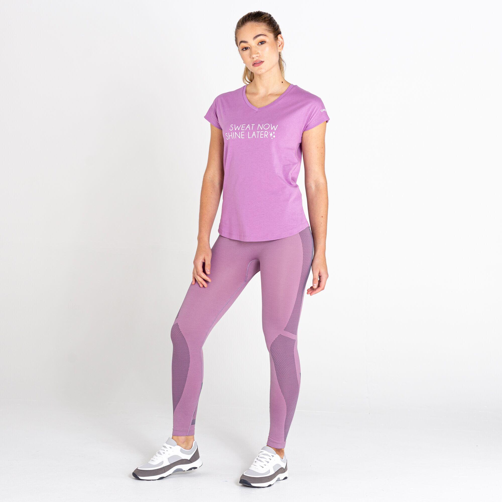 Moments II Women's Fitness Short Sleeve T-Shirt - Dusty Lavender 2/4
