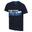 Bosley V wandel-T-shirt met korte mouwen voor kinderen - Marineblauw