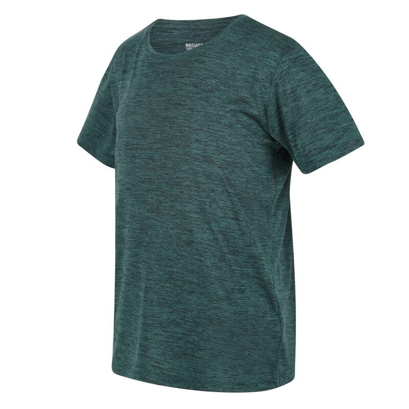 Fingal Edition wandel-T-shirt met korte mouwen voor kinderen - Groen