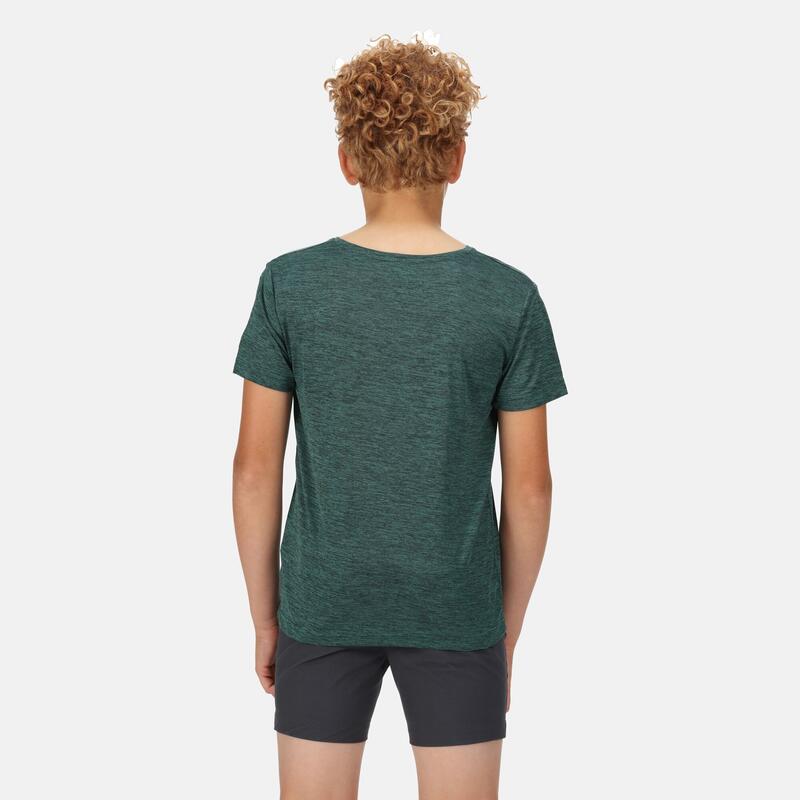 Fingal Edition T-shirt de marche à manches courtes pour enfant - Vert