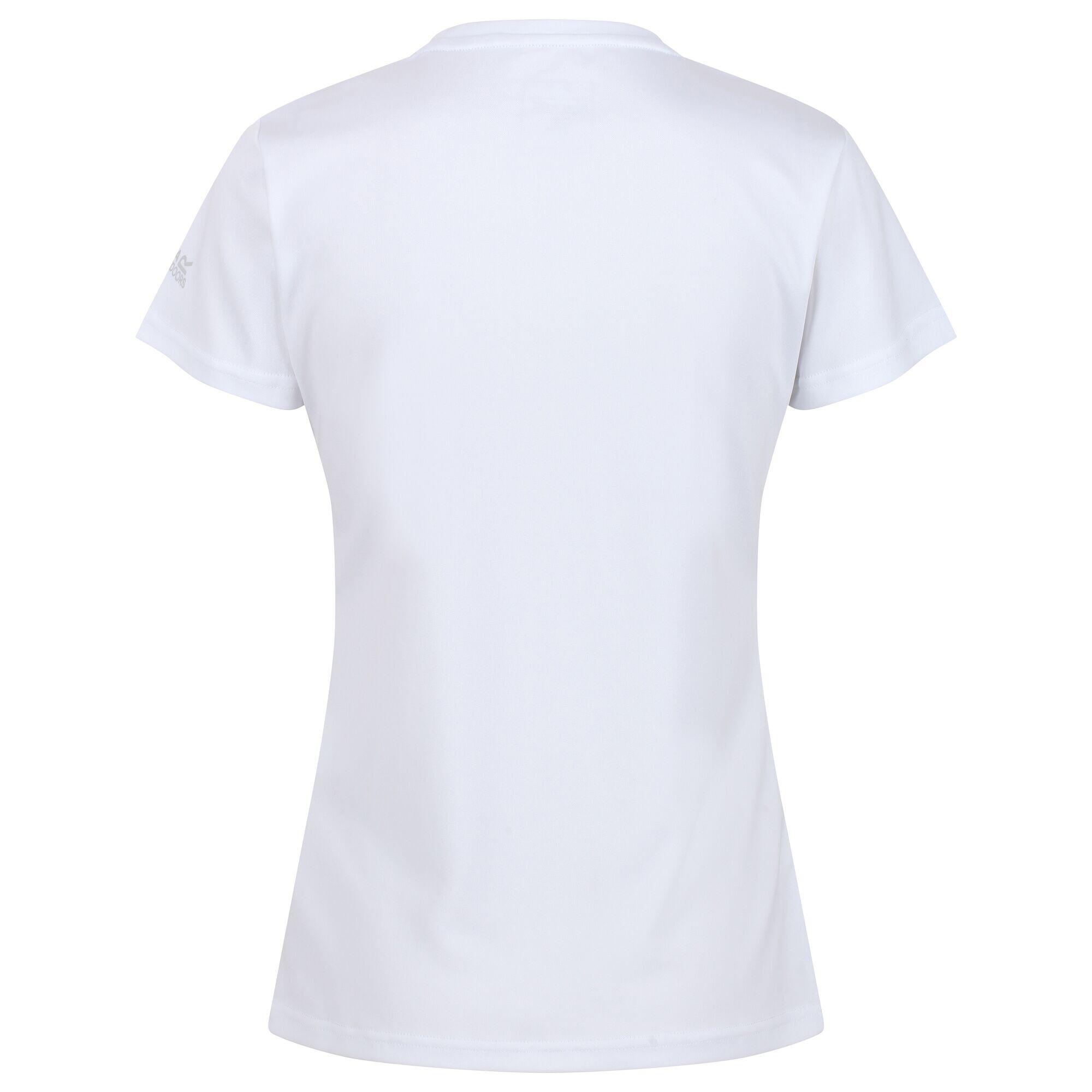 Fingal VI Women's Walking T-Shirt - White 4/4