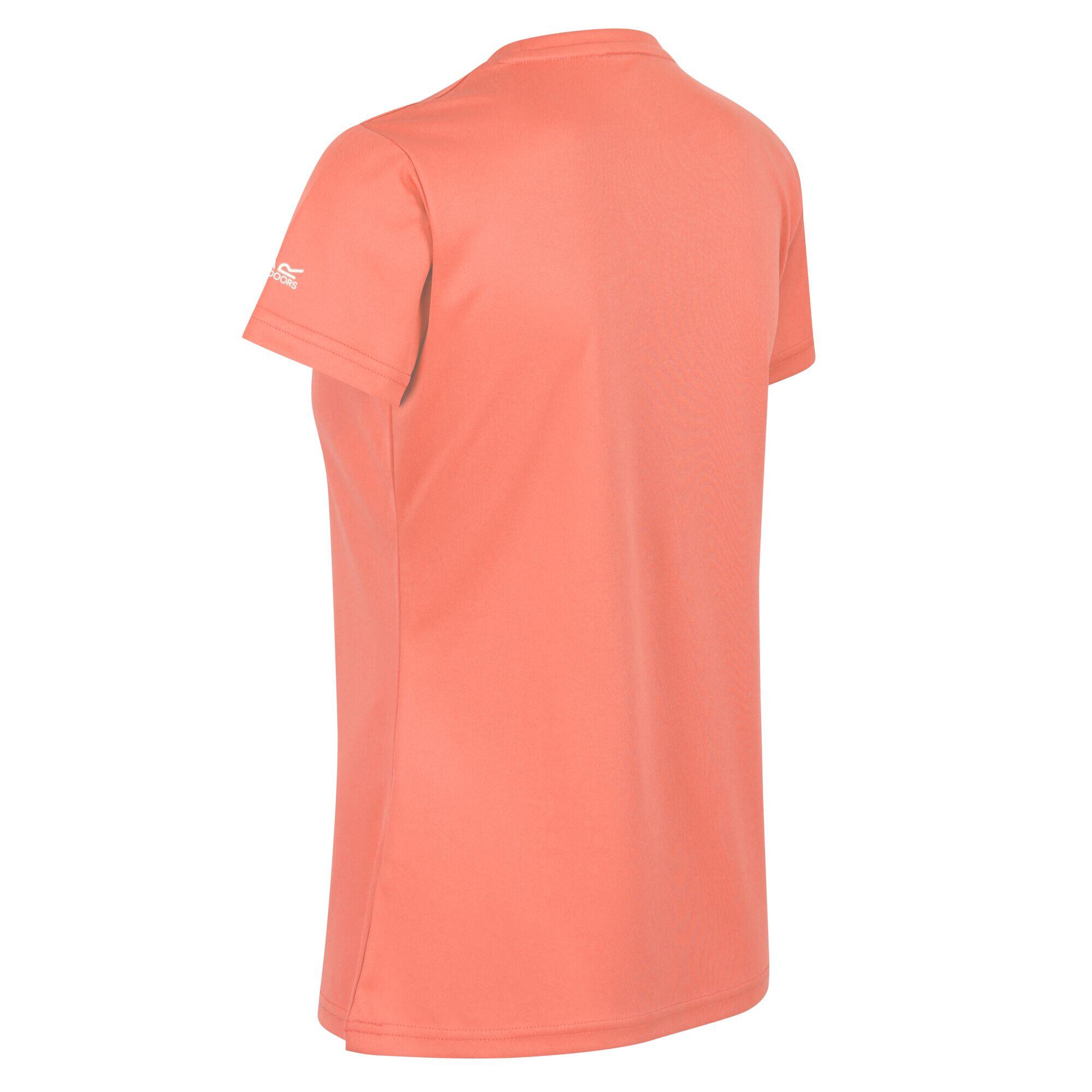 Fingal VI Women's Walking T-Shirt - Pink Coral 5/5