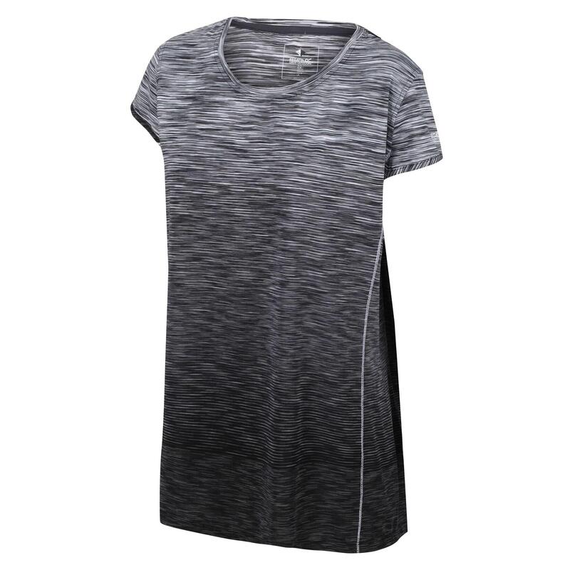 Hyperdimension II Fitness-T-shirt voor dames - Zwart