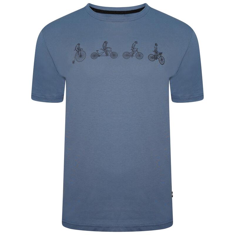 Integral II wandel-T-shirt met korte mouwen voor heren - Blauw