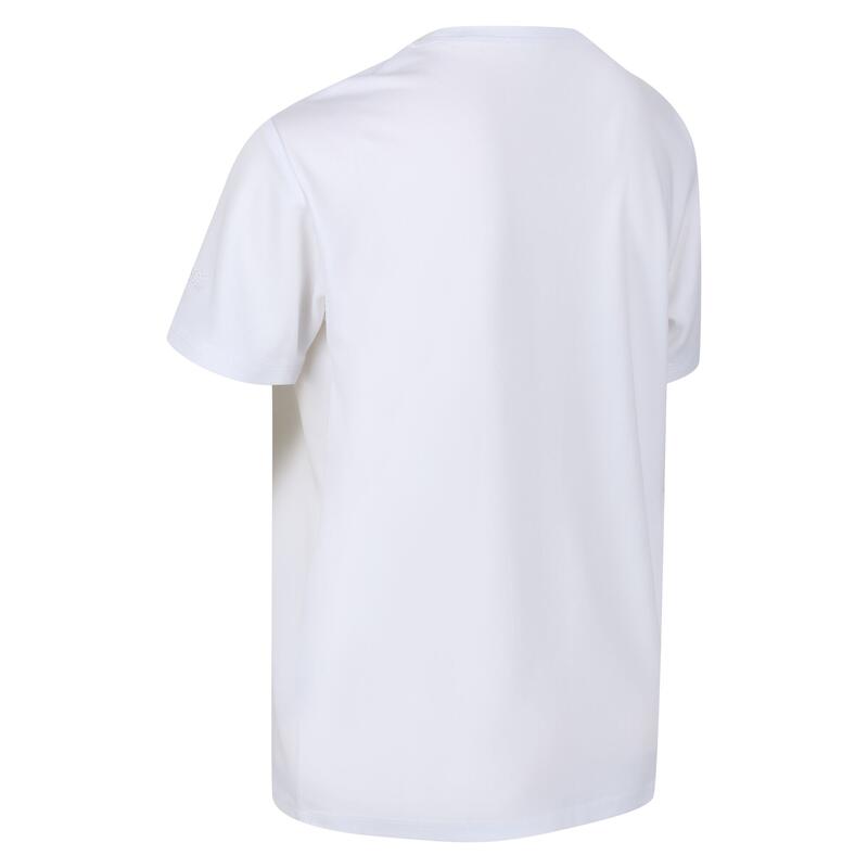 Alvarado VI T-shirt de marche à manches courtes pour enfant - Blanc