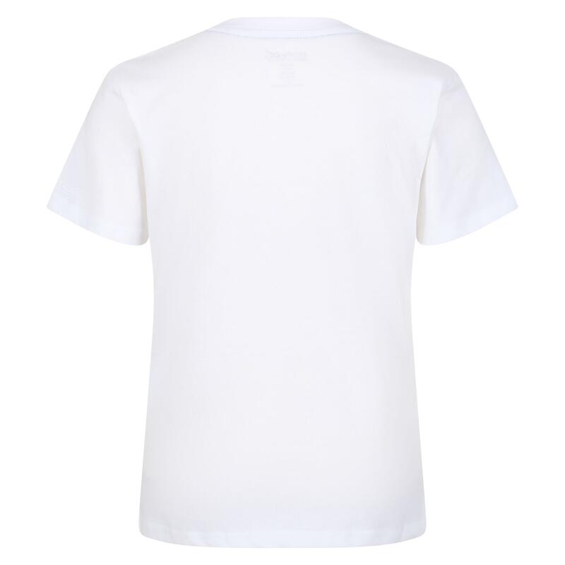 Camiseta Bosley V para Niños/Niñas Blanco