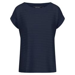 Adine Fitness-T-shirt met korte mouwen voor dames - Marineblauw