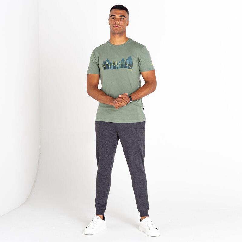 Perpetuate wandel-T-shirt met korte mouwen voor heren - Groen