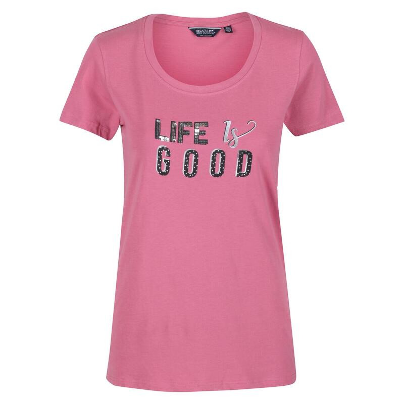 Camiseta Filandra VI Fundado para Mujer Rosa Brezo