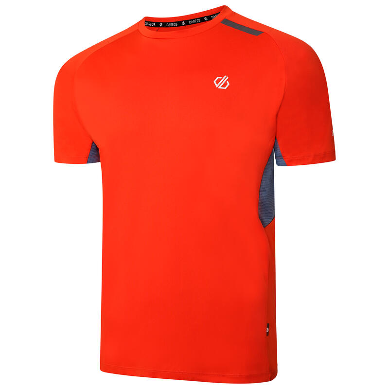 Peerless II Fitness-T-shirt met korte mouwen voor heren - Oranje