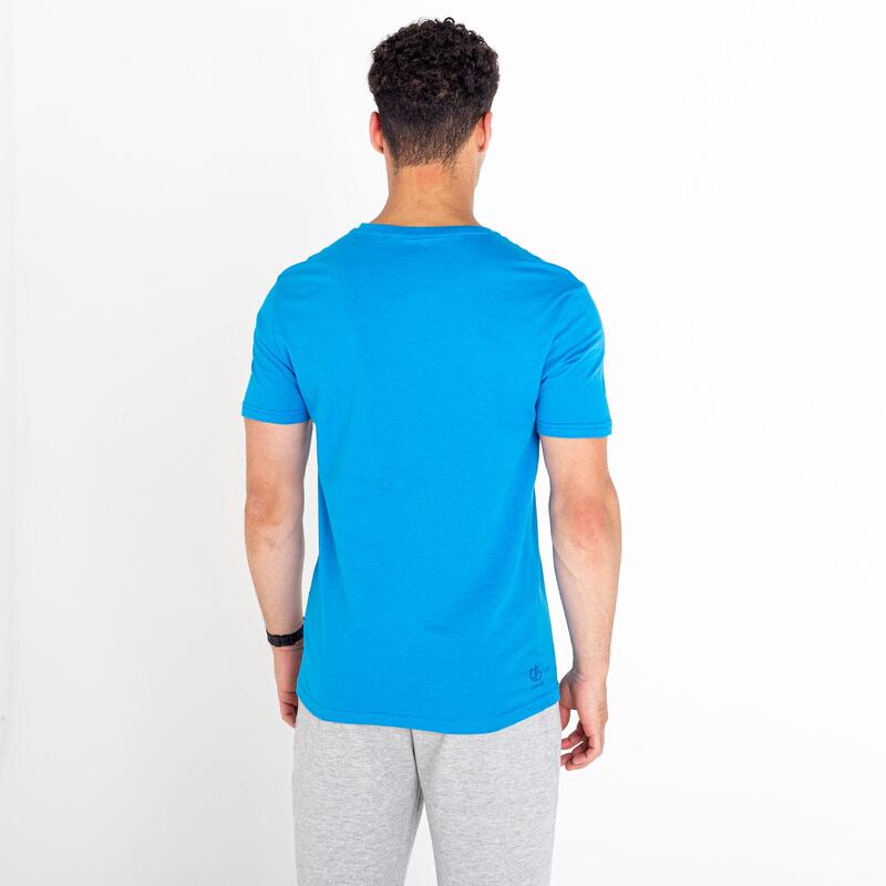 Relic Kurzärmeliges Walkingshirt für Herren - Cyan-Blau