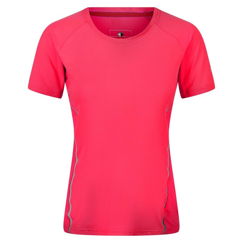 Highton Pro Fitness-T-Shirt für Damen - Dunkelpink