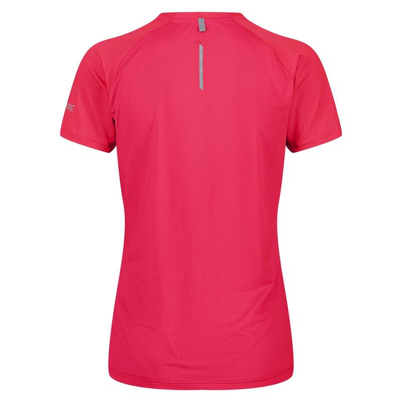 Highton Pro Fitness-T-shirt voor dames - Donkerroze