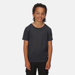 Fingal Edition T-shirt de marche à manches courtes pour enfant - Noir