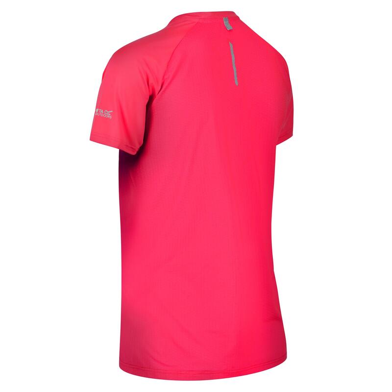 Highton Pro Fitness-T-Shirt für Damen - Dunkelpink