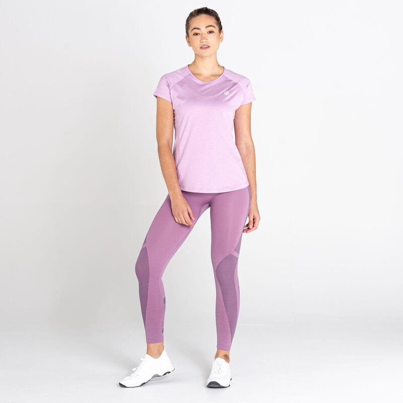 Camisetas Y Camisas Mujer - Corral Tee W -  Lupine Lavender Marl