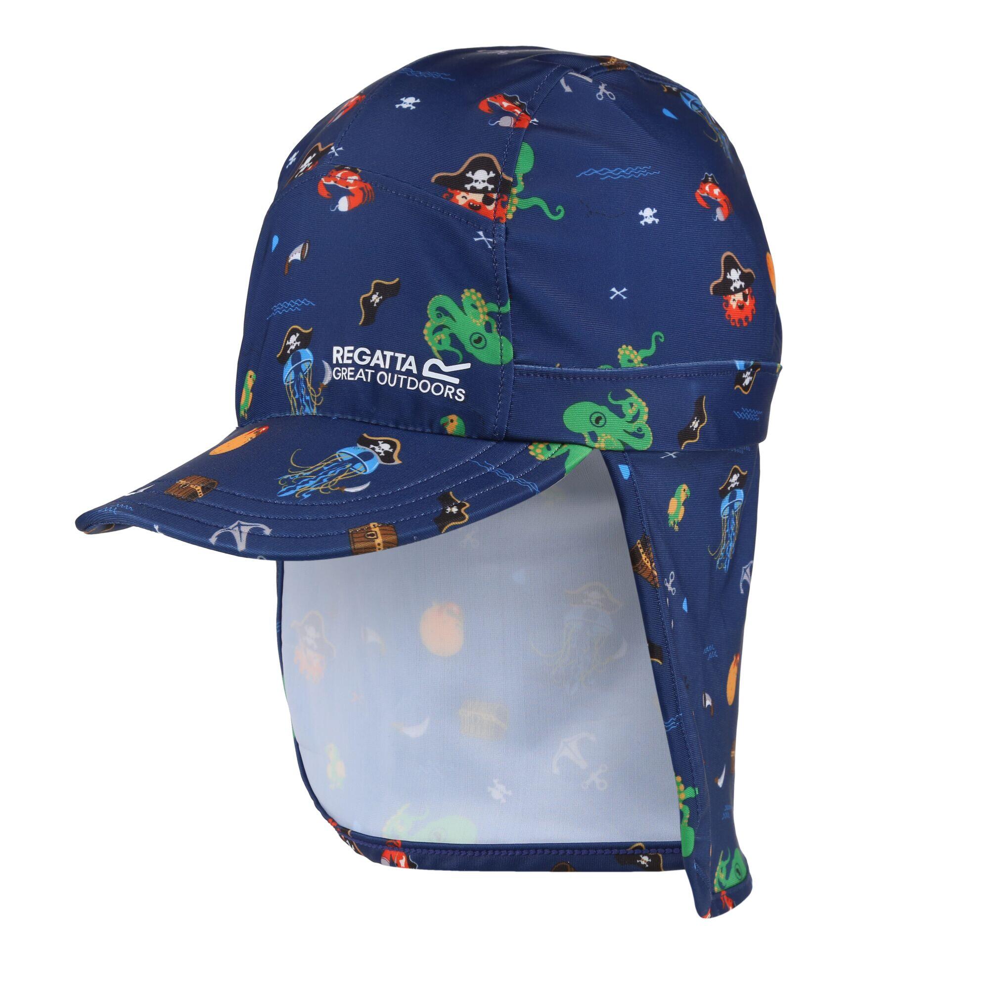 Protect Kids Walking Cap - Blue Pirate 1/1