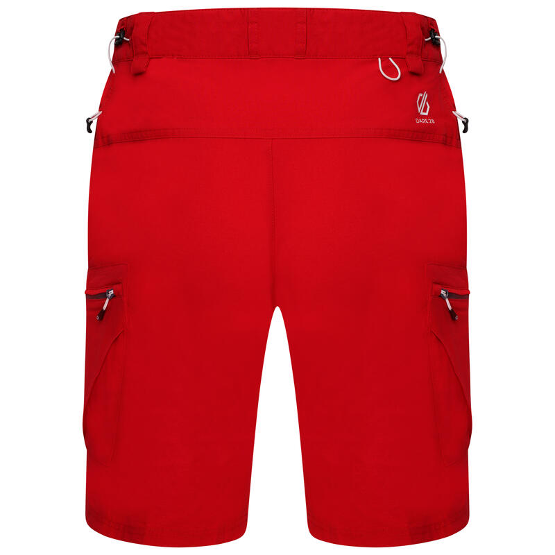 Tuned In II Short de marche pour homme - Rouge