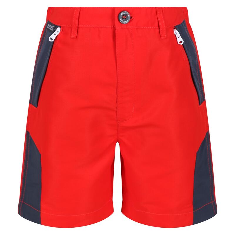 Sorcer Mountain II Wandershorts für Kinder - Rot