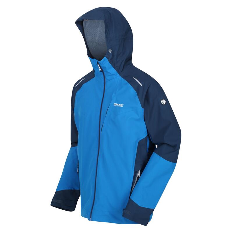 Chaqueta Impermeable Highton Pro para Hombre Azul Imperial, Vaquero Luz de Luna