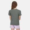 Bosley V T-shirt de marche à manches courtes pour enfant - Vert forêt