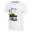 Bosley V T-shirt de marche à manches courtes pour enfant - Blanc