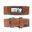 Gorilla Wear 4 Inch Leather Lifting Belt Brown