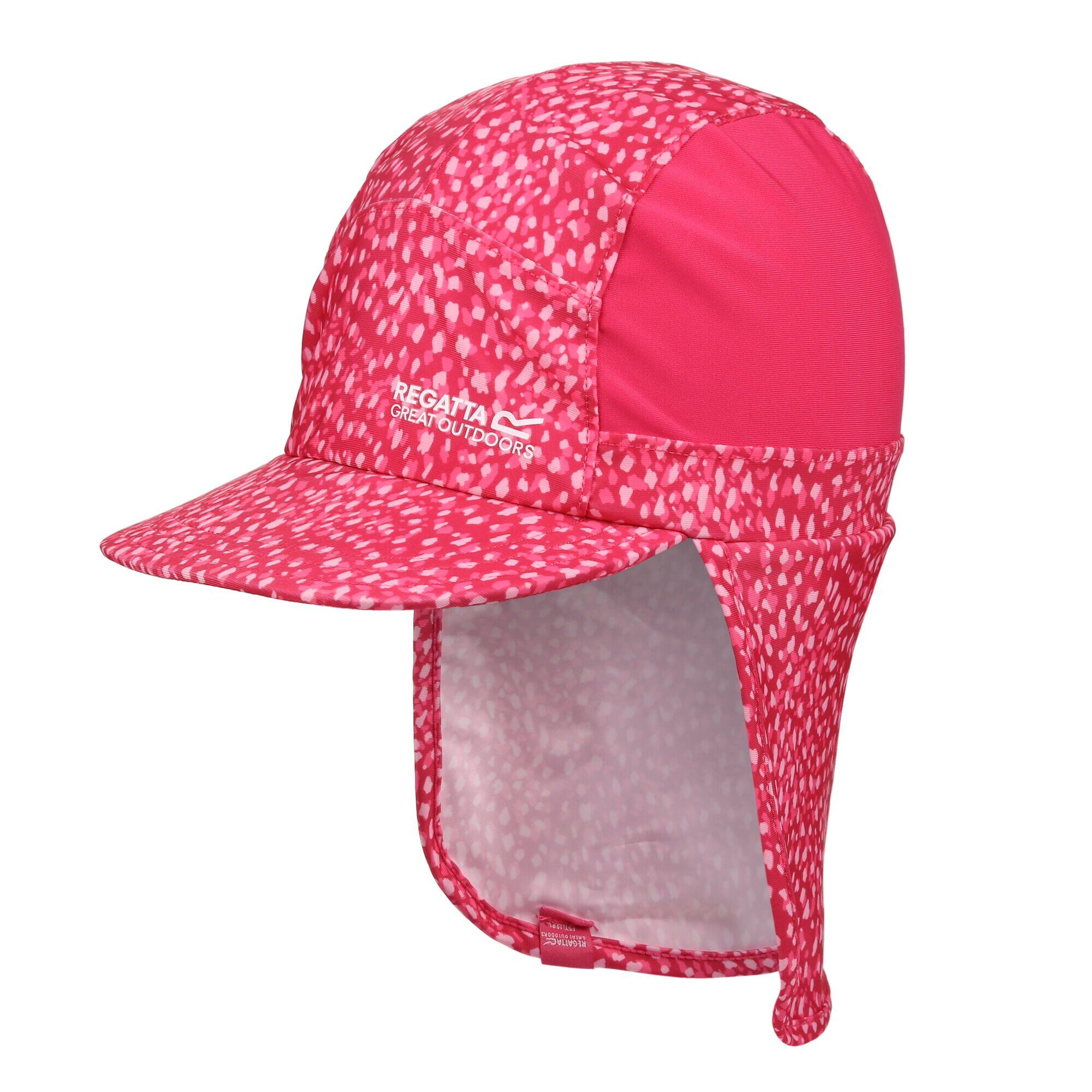 REGATTA Protect Kids Walking Cap - Pink Fusion