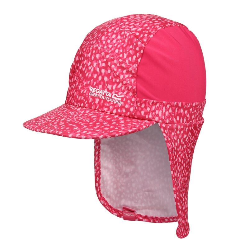 Great Outdoors Sommerkappe Kinder Pink Fusion Tiermuster