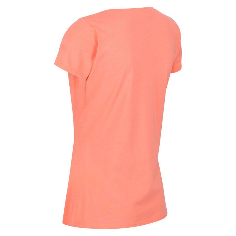 Breezed II Fitness-T-shirt voor dames - Roze