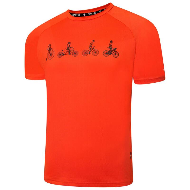 Righteous III T-shirt Fitness à manches courtes pour homme - Orange moyen