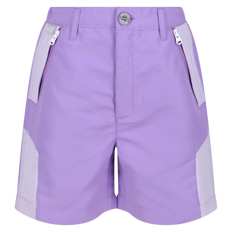 Sorcer Mountain II Wandershorts für Kinder - Violett