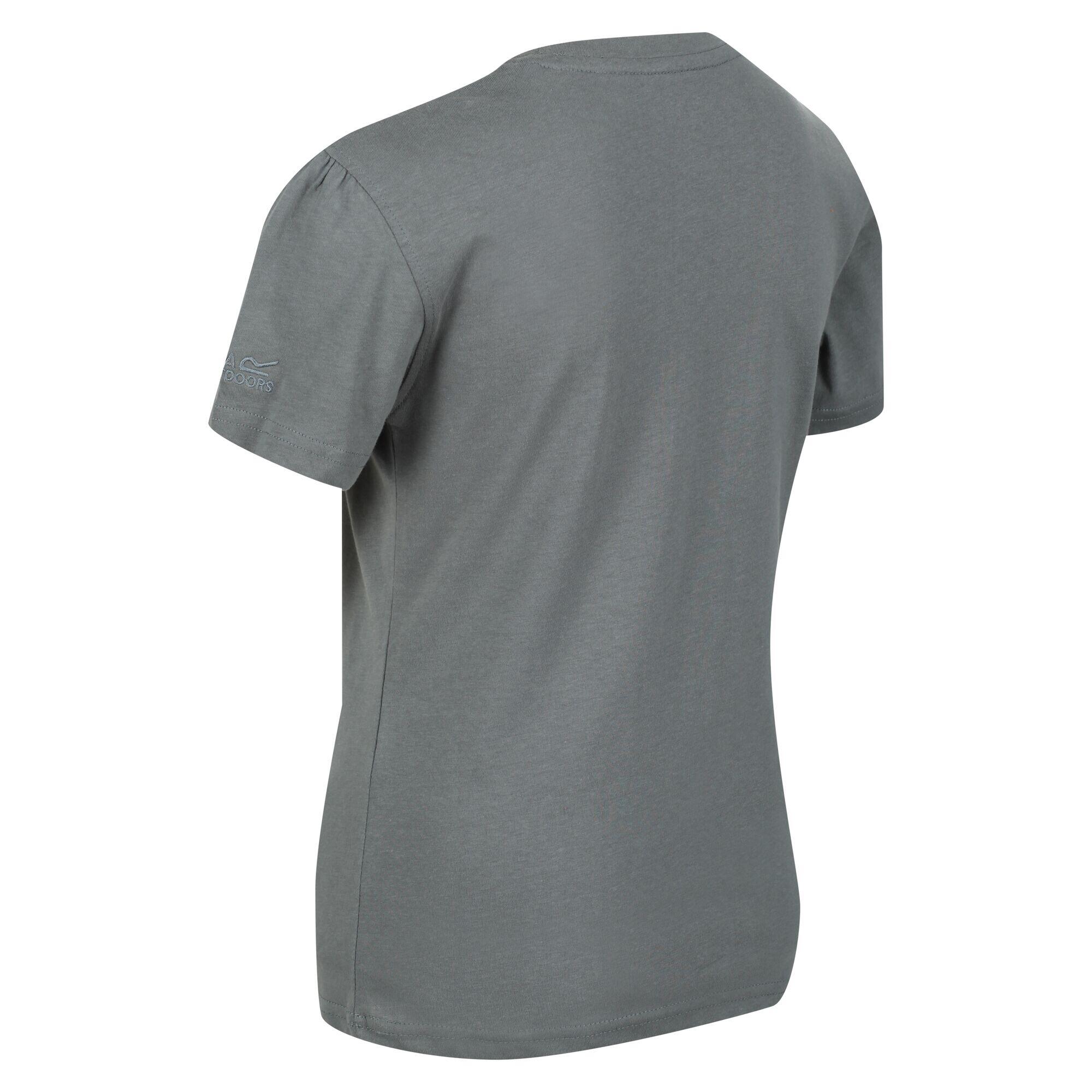 Bosley V Kids Walking Short Sleeve T-Shirt - Balsam Green 4/5
