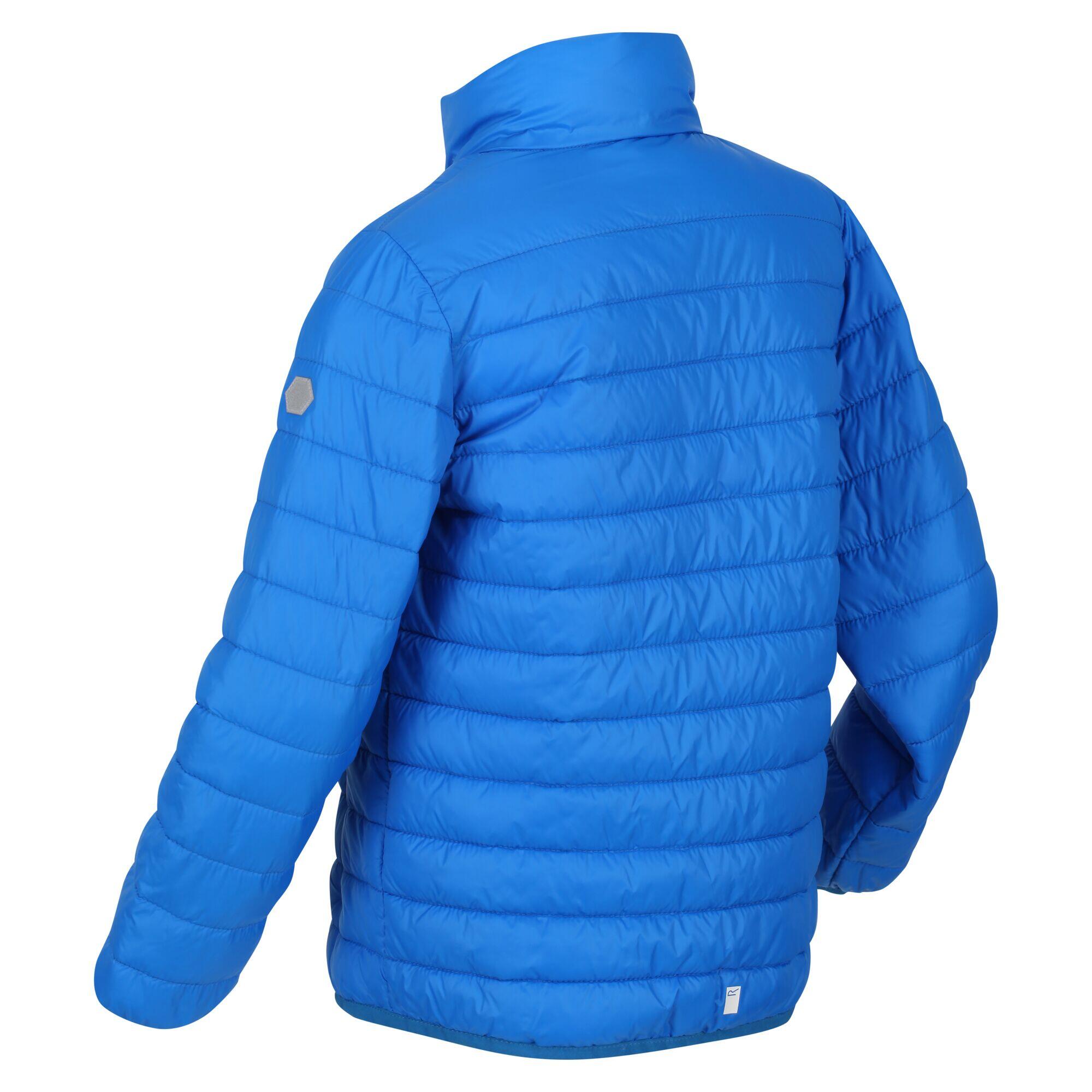 Hillpack Kids' Hiking Insulated Down Jacket - Bright Blue 5/5