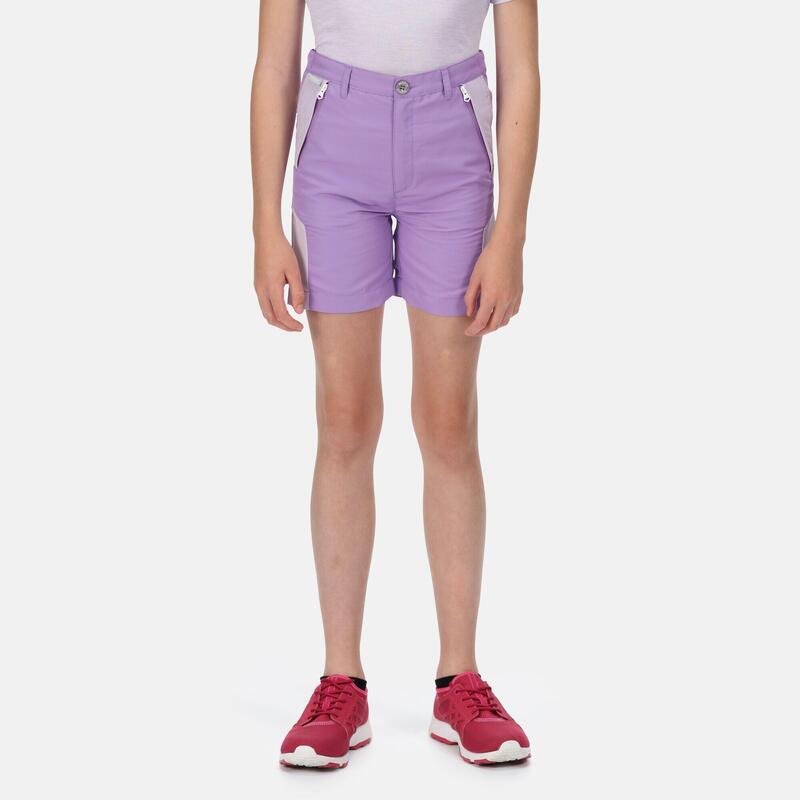 Sorcer Mountain II Wandershorts für Kinder - Violett