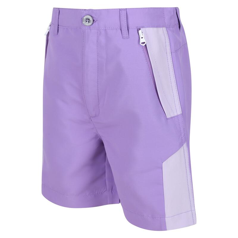 Sorcer Mountain II Wandershorts für Kinder - Violett