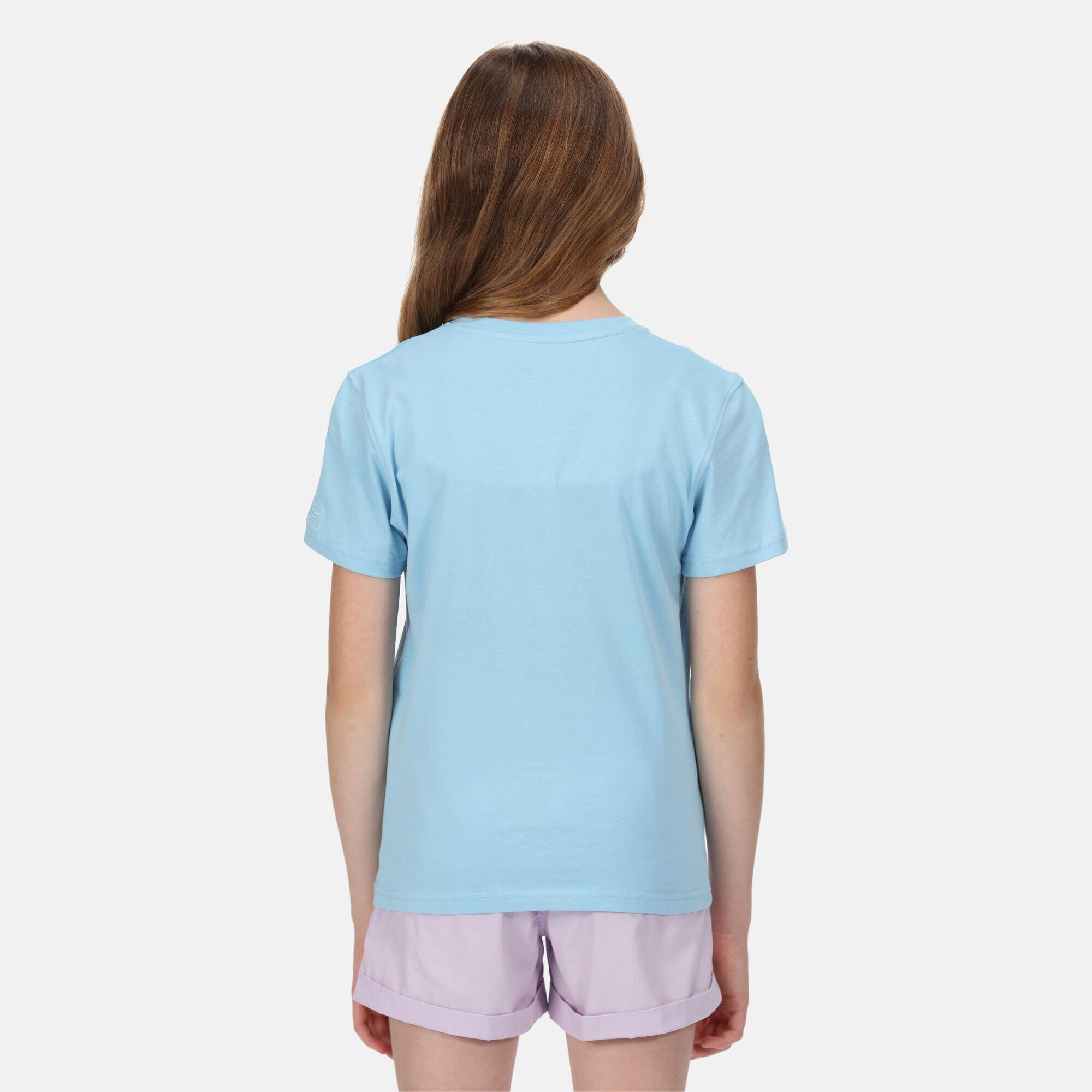 Bosley V Kids Walking Short Sleeve T-Shirt - Powder Blue 2/5